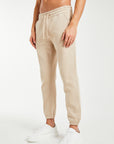 Taupe joggers from Avant Garde