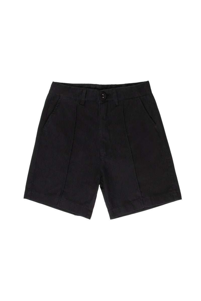 Boys black hot sale chino shorts