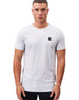 Sawton Three Pack T-Shirts in Black/White/Grey Marl