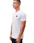 Sawton Three Pack T-Shirts in Black/White/Grey Marl
