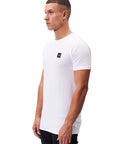 Sawton Three Pack T-Shirts in Black/White/Grey Marl