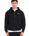 Creatives Zip Hoodie in Black