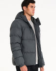 Mens grey puffer jacket