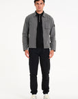 Mento Overshirt in black