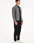 Mento Overshirt in black