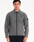 Mento Overshirt in black