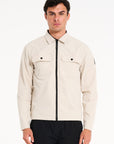 Stelth Overshirt in Stone