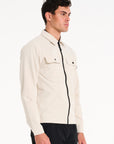 Stelth Overshirt in Stone