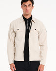 Stelth Overshirt in Stone