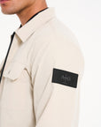 Stelth Overshirt in Stone
