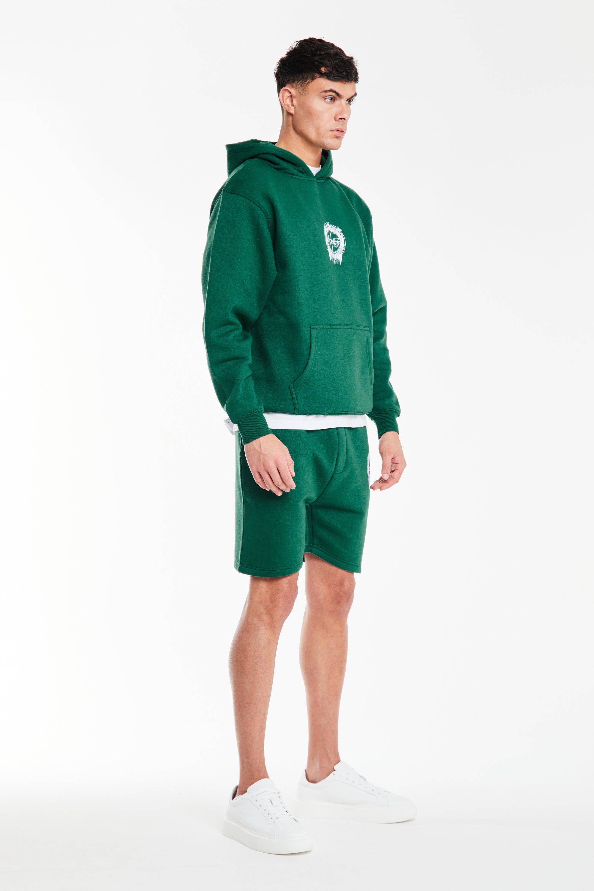 men twinsets in emerald green