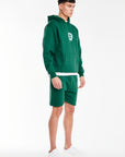 men twinsets in emerald green