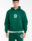 mens twin set sale in dark green