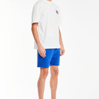 royal blue men's jersey shorts in sale