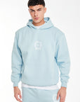 Mens twin set clothing in sky blue