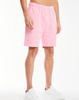 mens jersey shorts sale in baby pink