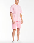 light pink jersey shorts sale