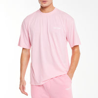 'creatives' jersey shorts sale in light pink