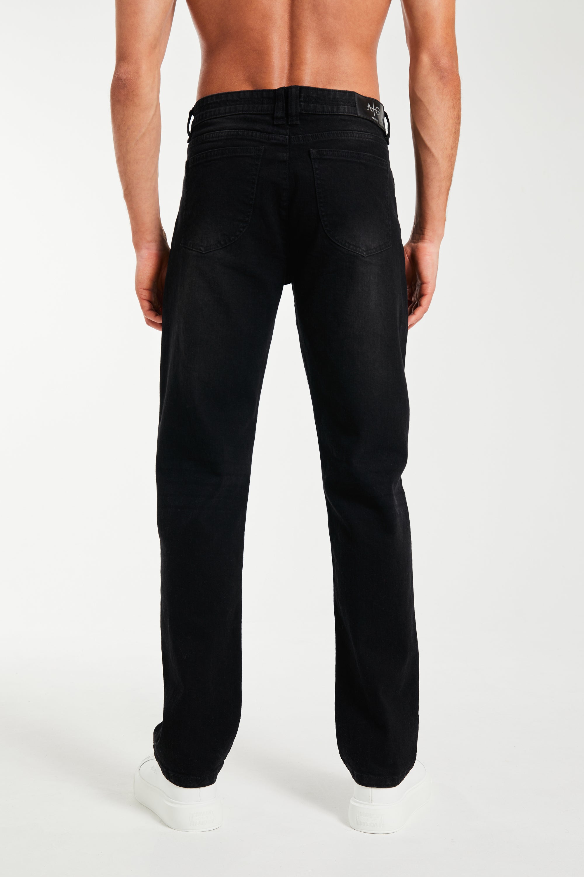 Harlow Straight Jeans in Black