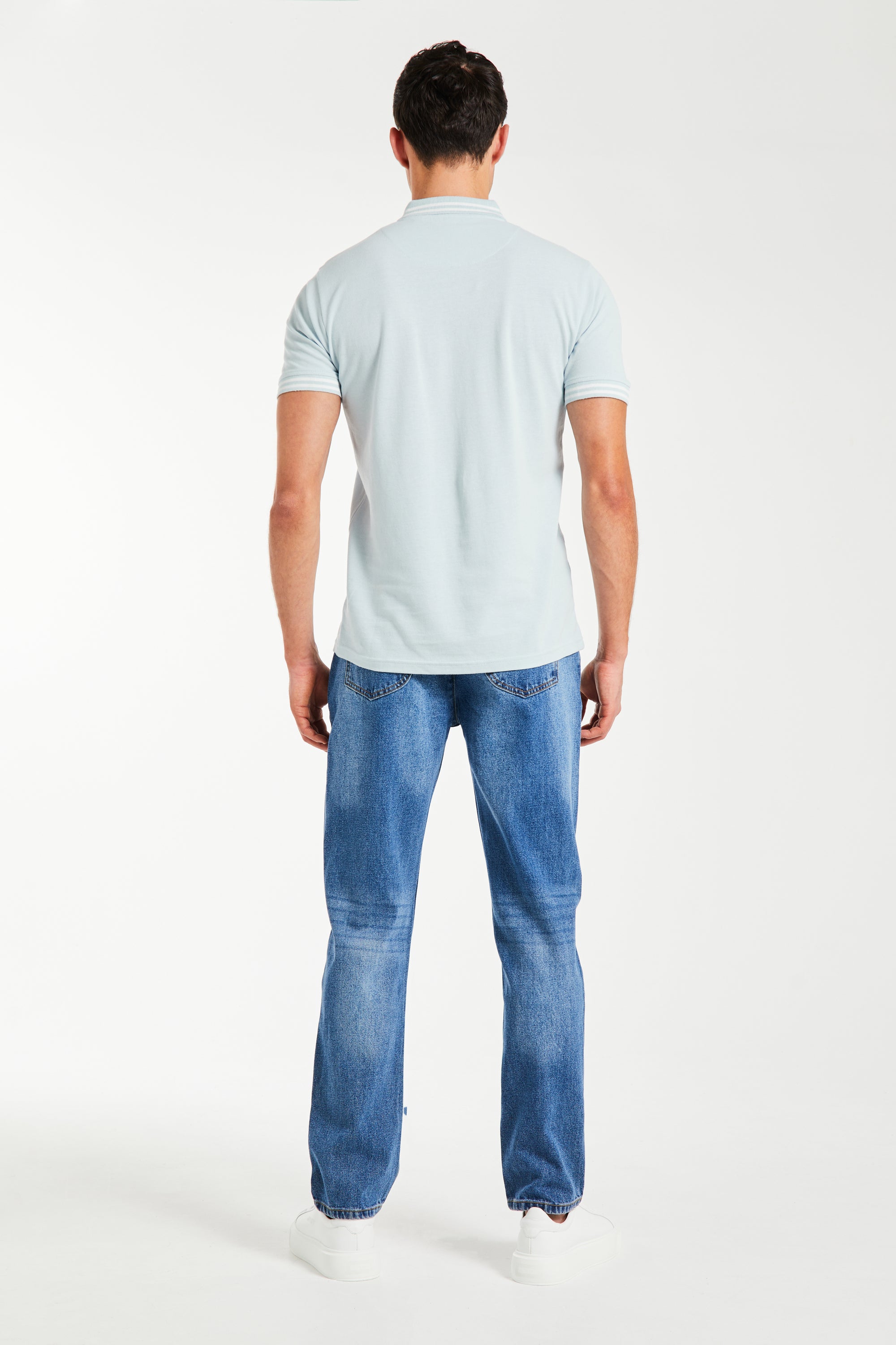 Harlow Straight Jeans in Dark Wash