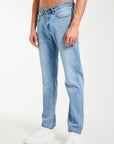 Harlow Straight Jeans in Mid Wash