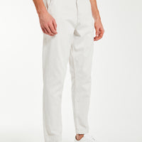 'Dario' chino pants in a off white colour
