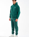 Mens full track with hoodie and joggers (emerald)