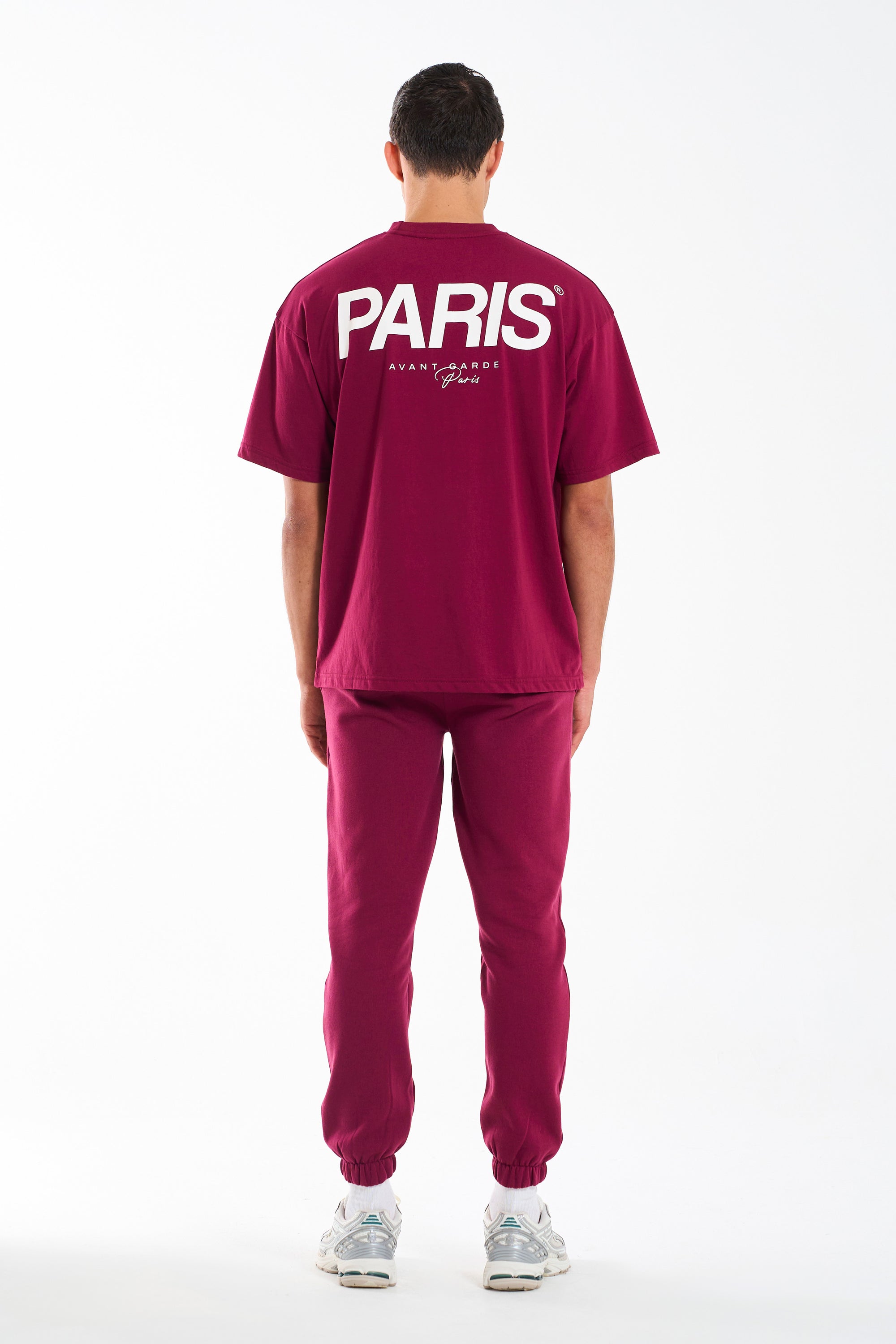 Parisien T-Shirt in Burgundy