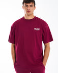 Parisien T-Shirt in Burgundy