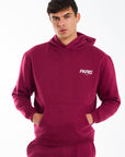 Parisien Hoodie in Burgundy