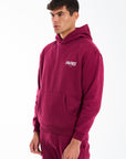 Parisien Hoodie in Burgundy