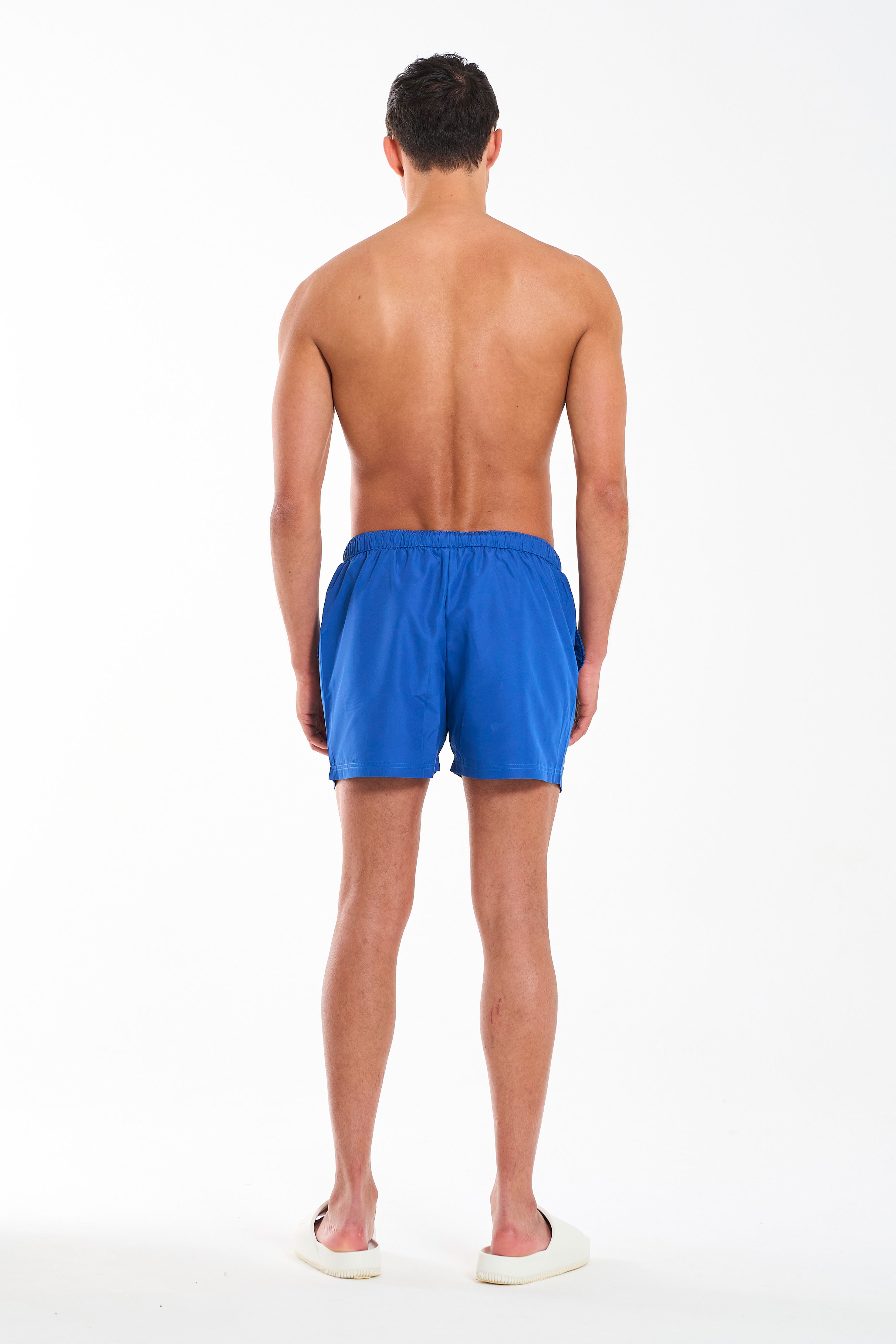 Royal blue swim shorts store