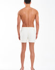 Floris Swim Short in Ecru