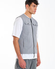 Alps Gilet in Frost Grey