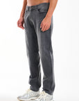 Harlow Straight Jeans in Grey