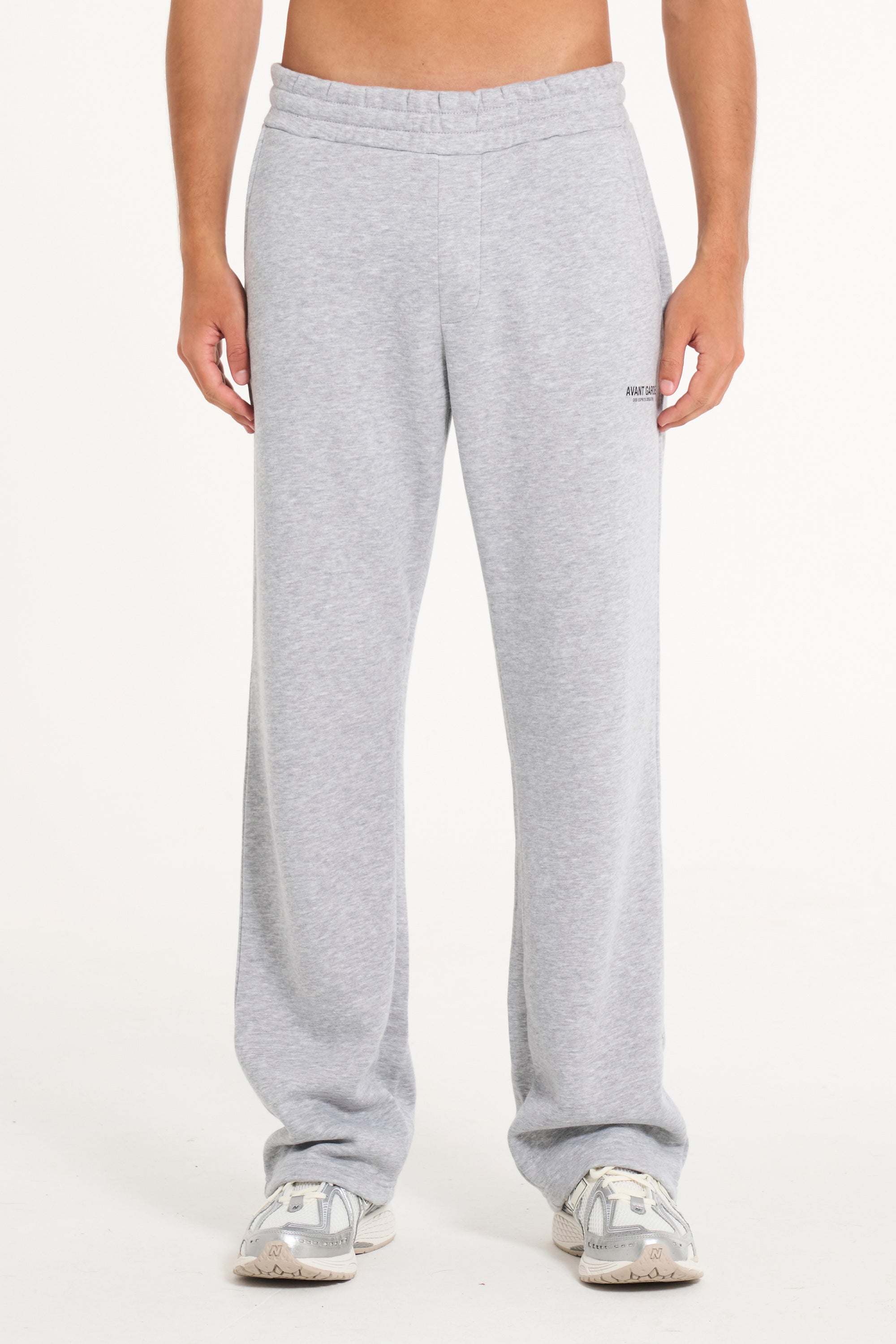 Men's tracksuit bottoms in grey