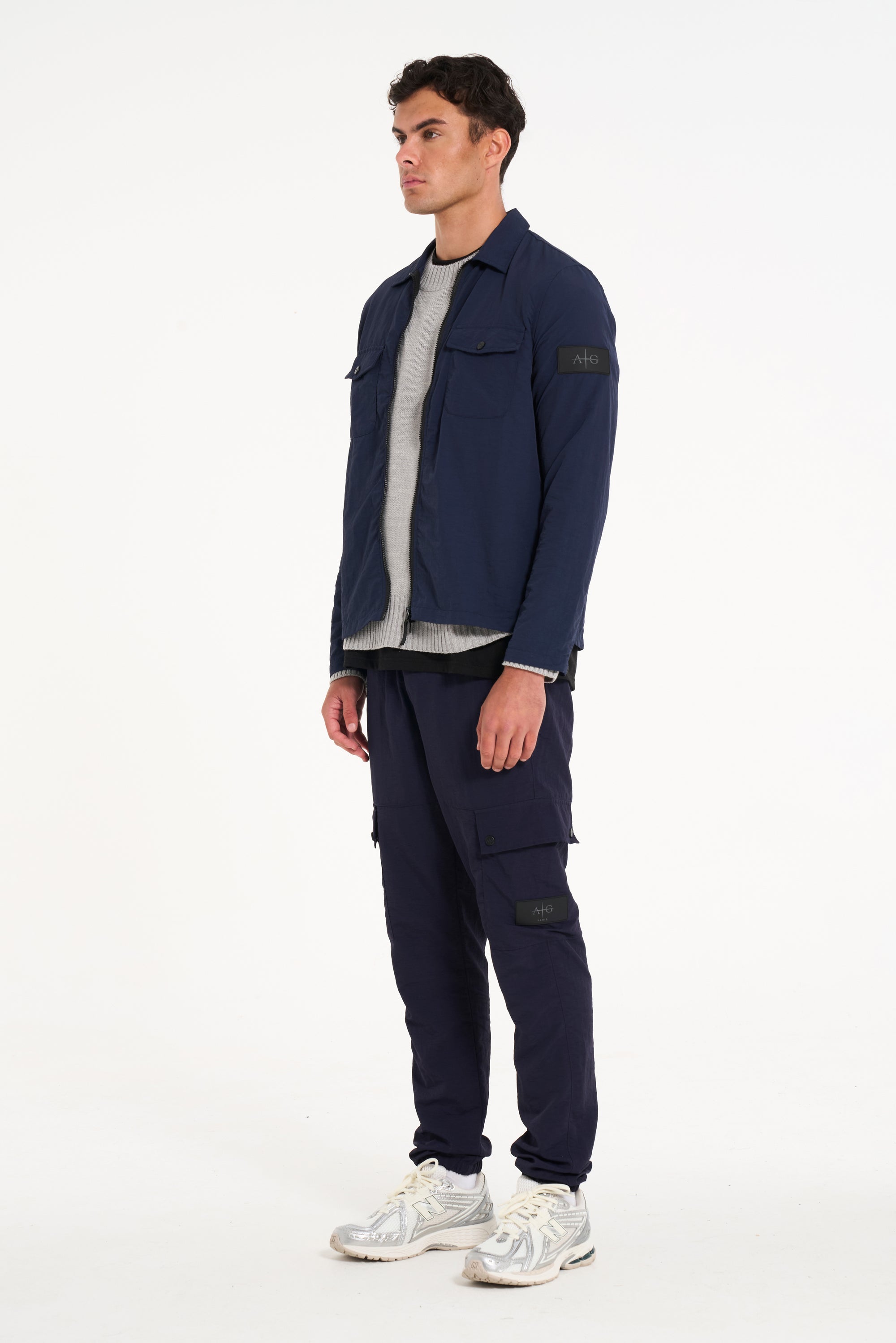 Airwave Overshirt in Navy