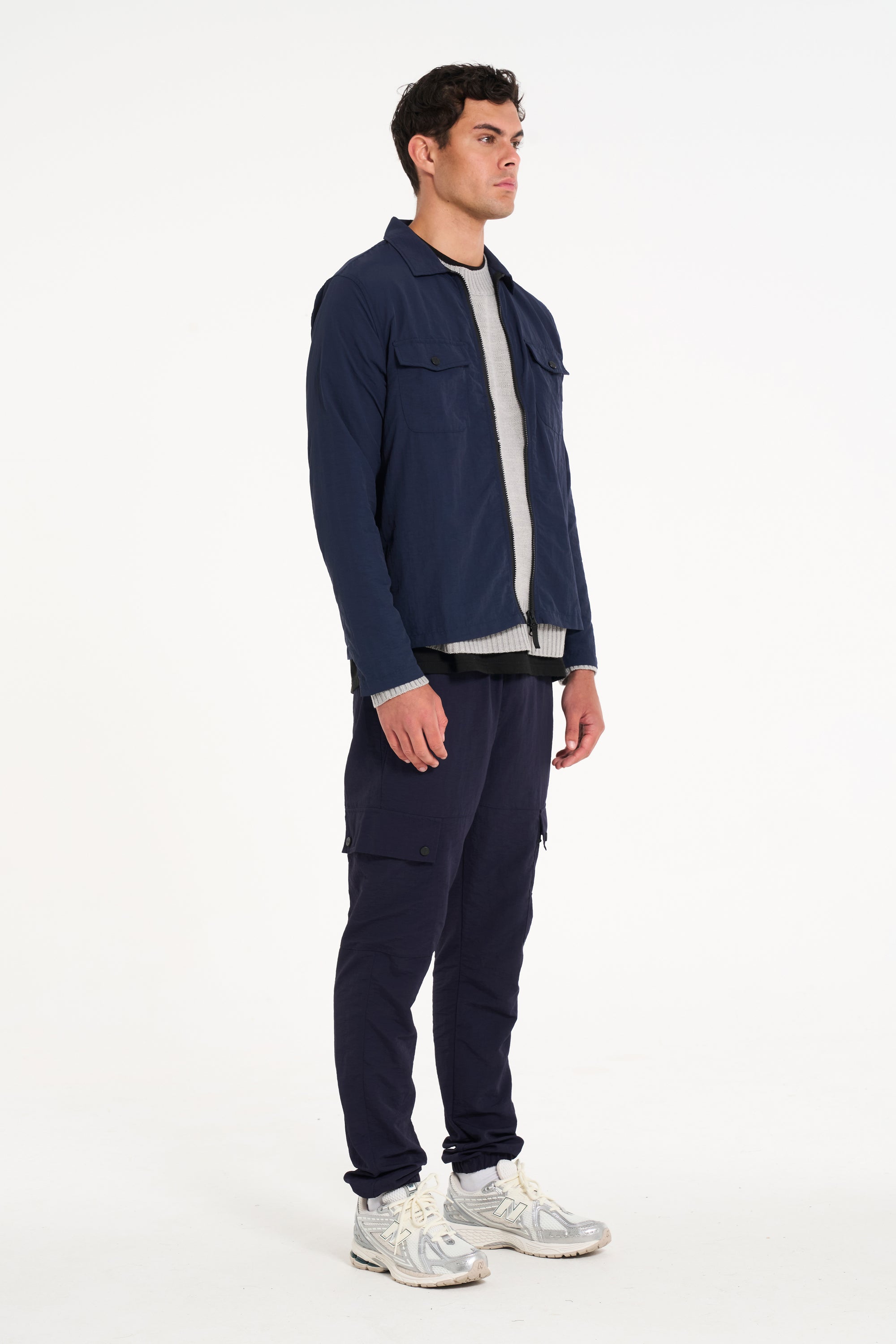 Airwave Overshirt in Navy