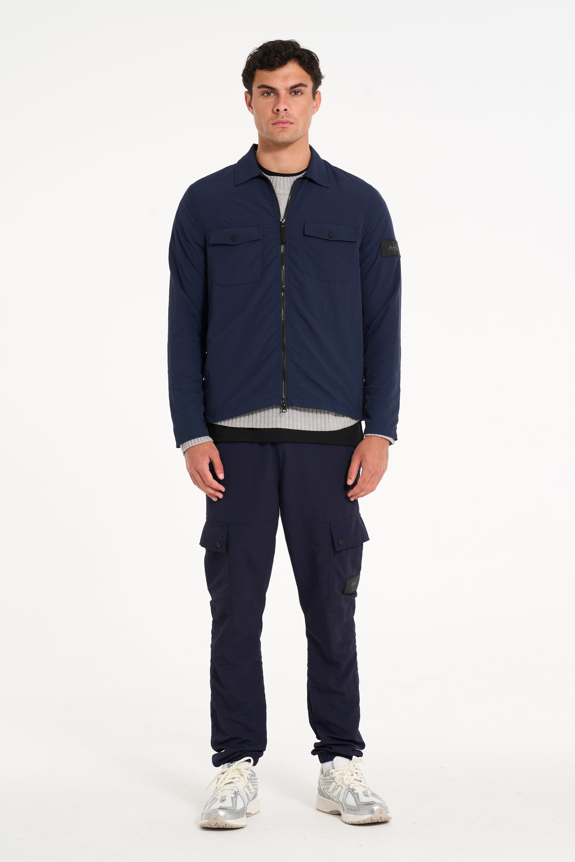 Airwave Overshirt in Navy