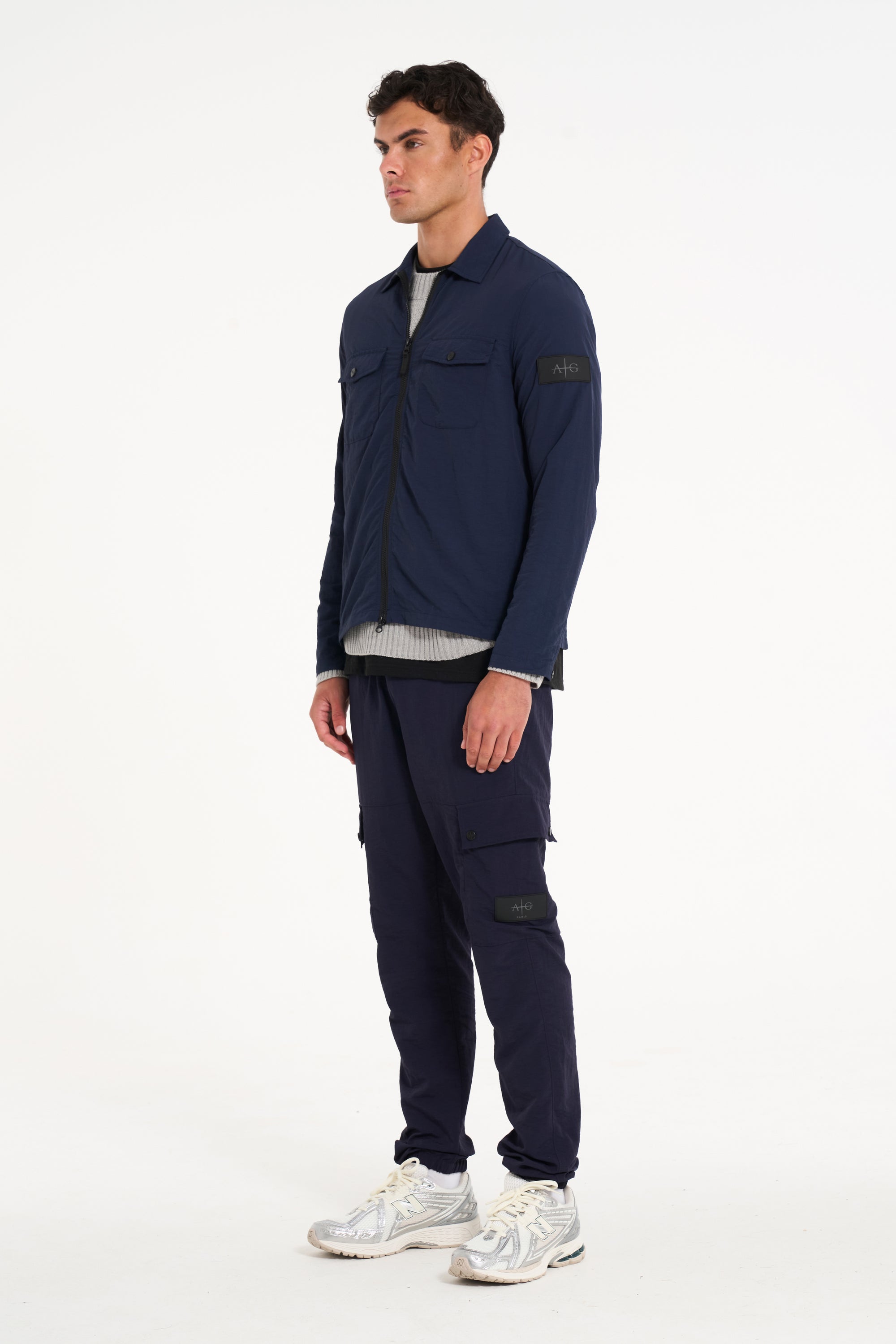 Airwave Overshirt in Navy