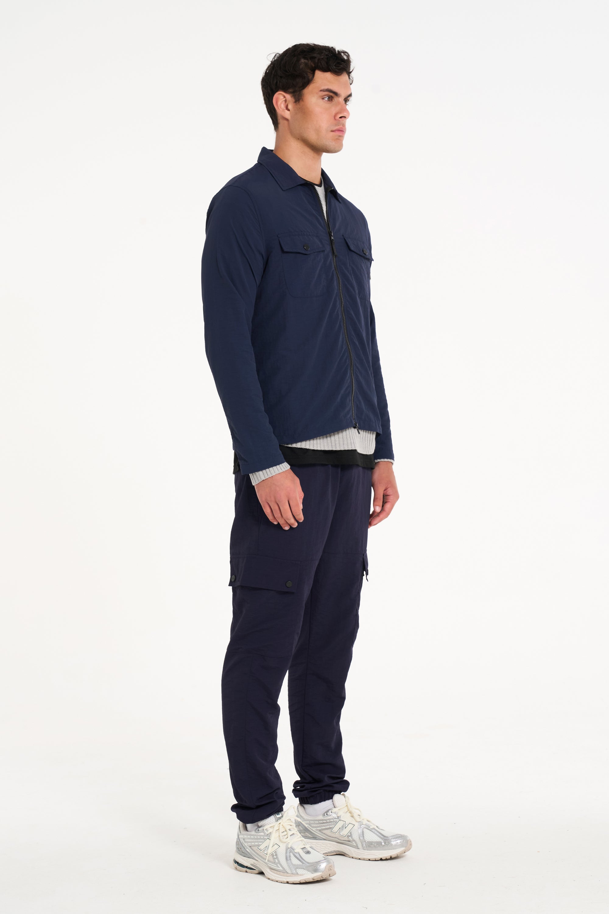 Airwave Overshirt in Navy