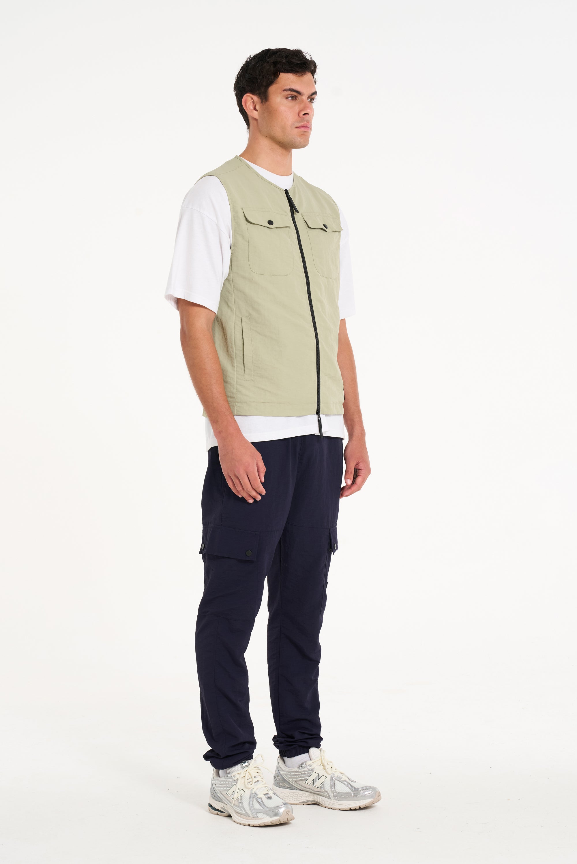 Alps Gilet in Sage