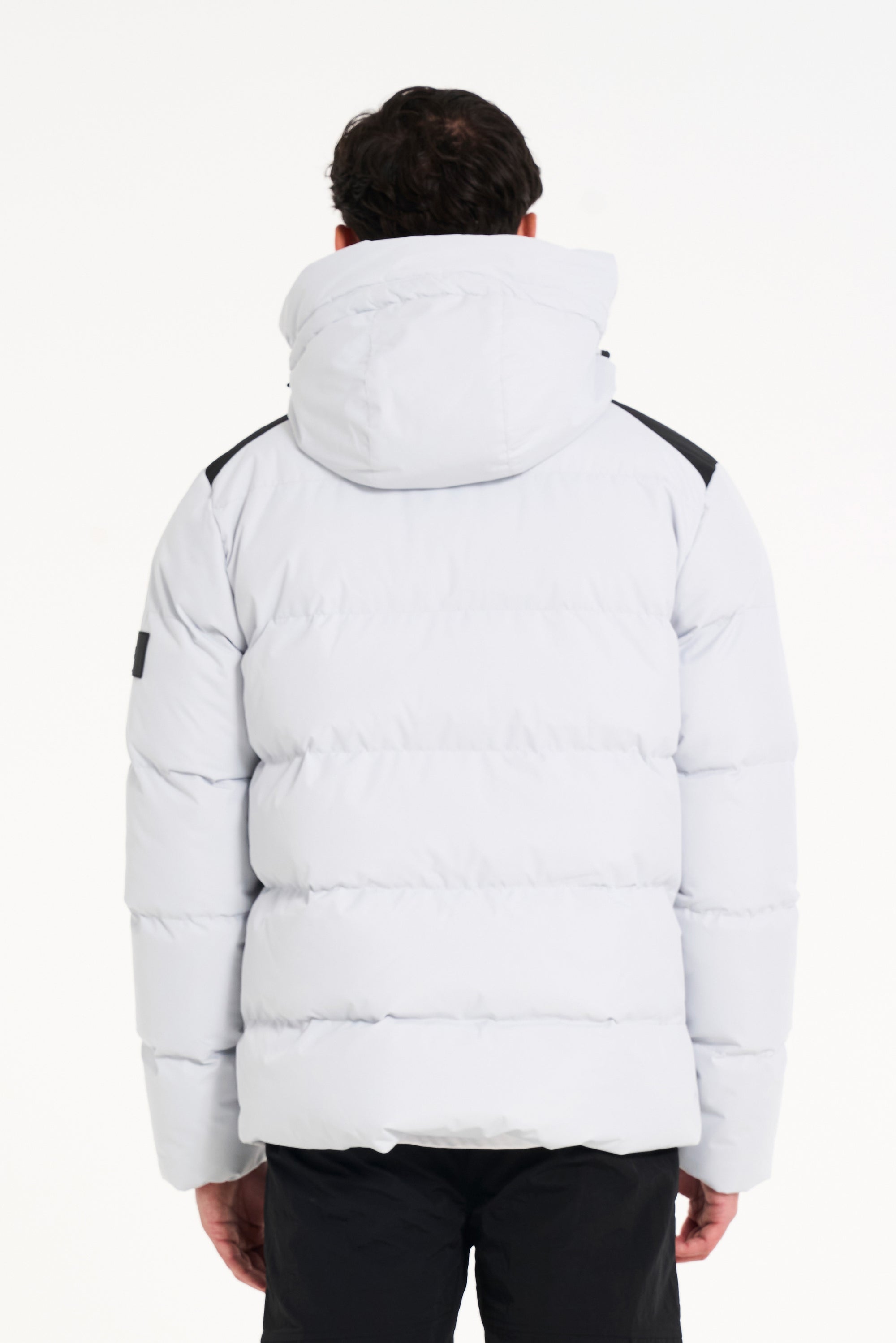 Back of mens Alps Puffer Jacket