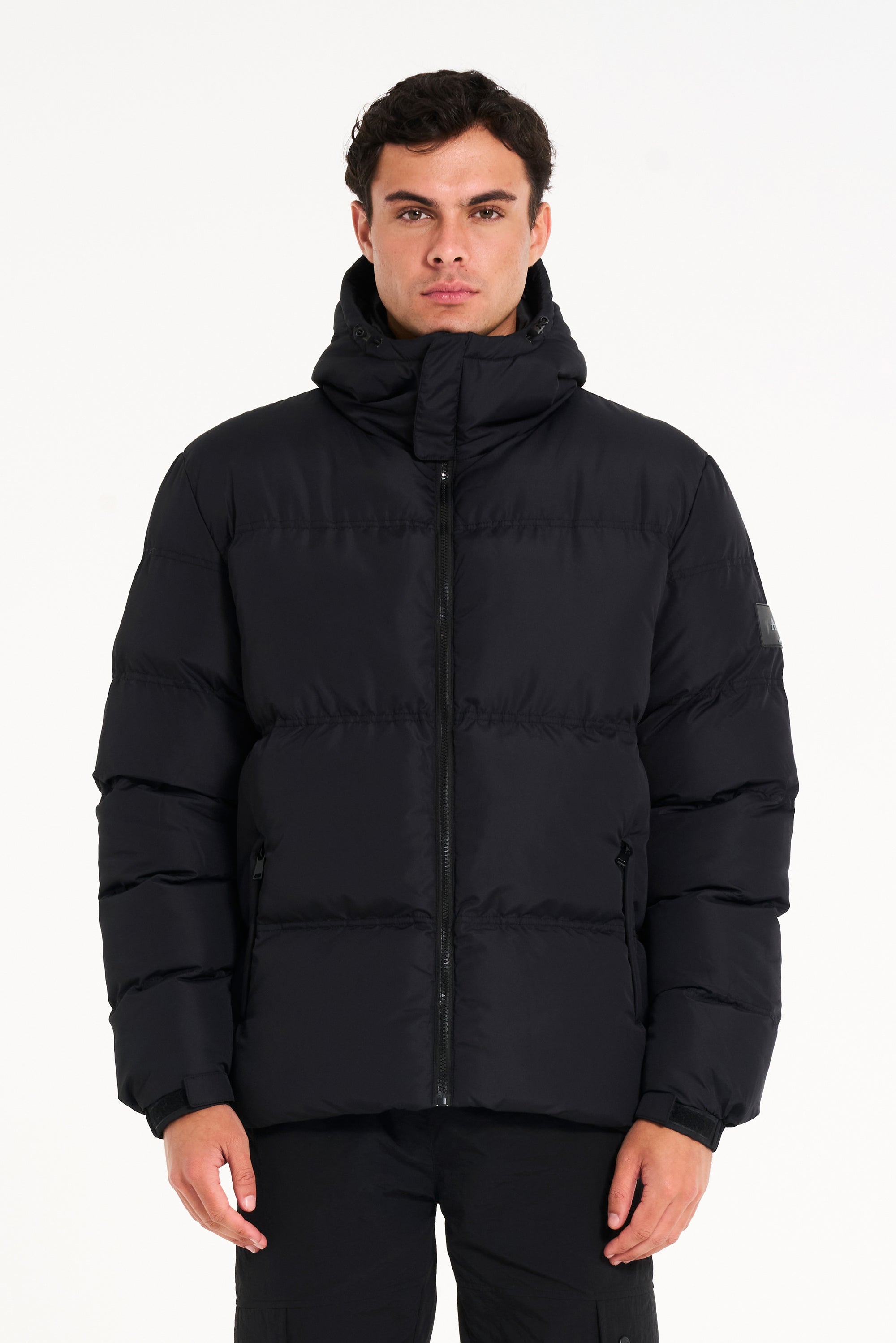 Mens black puffer jacket