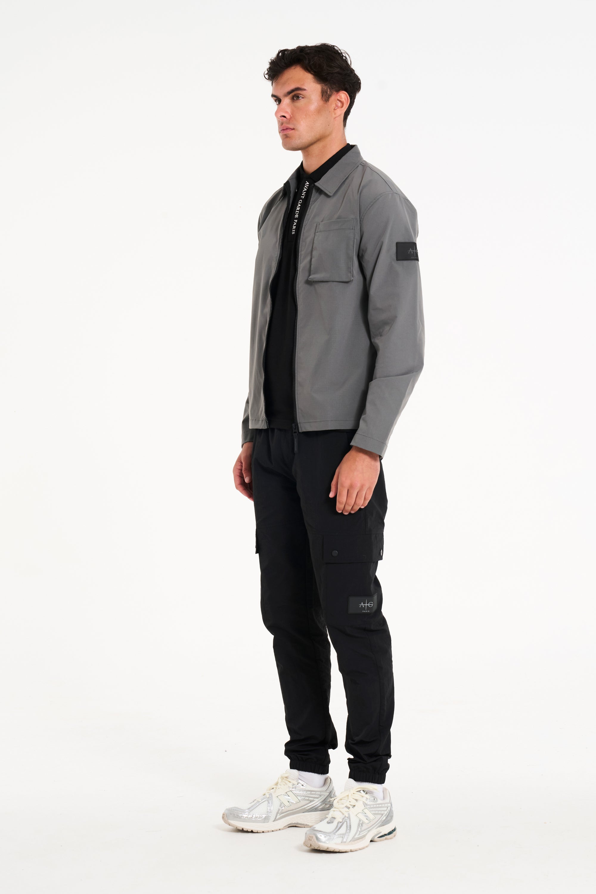 Mento Overshirt in Slate