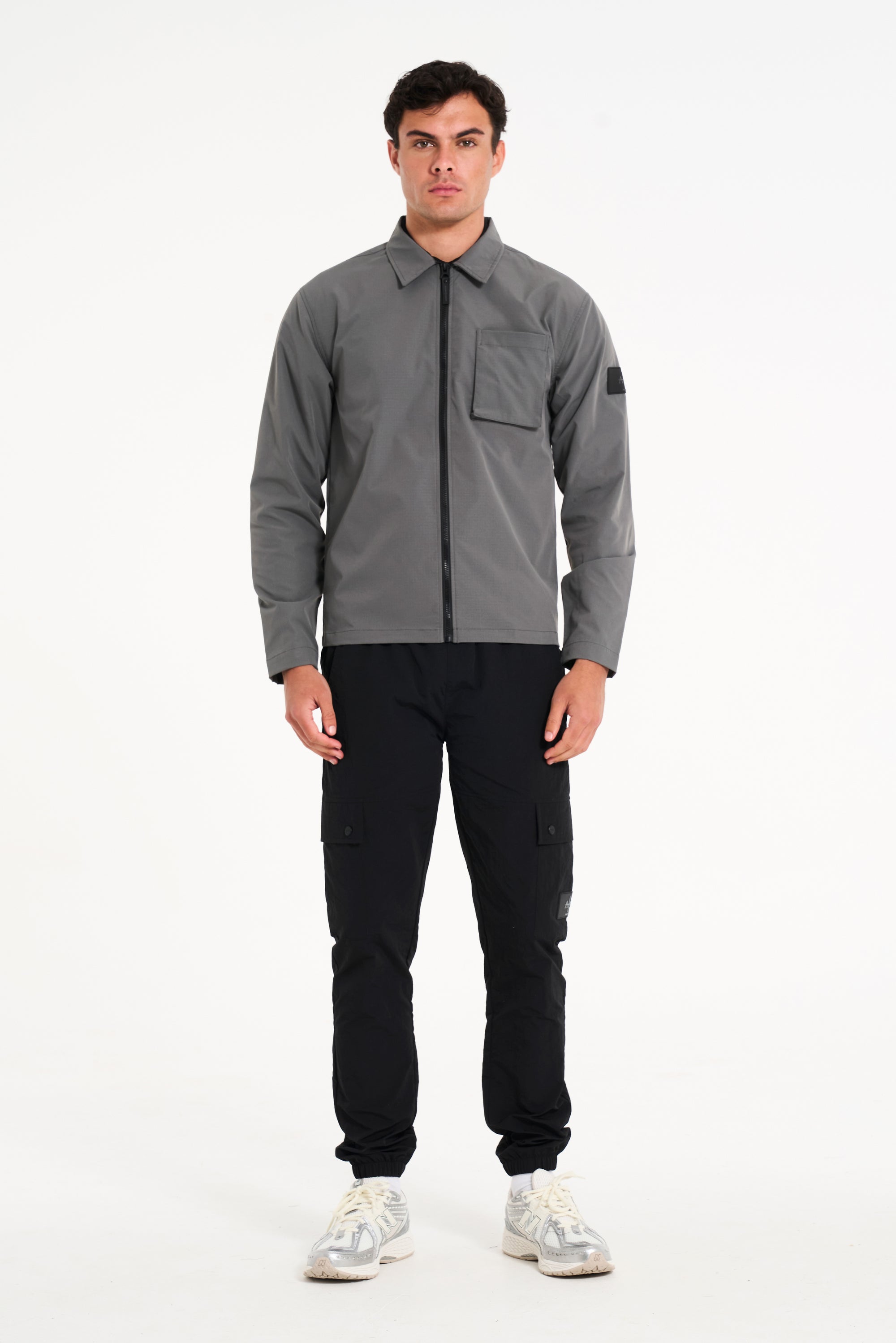 Mento Overshirt in Slate