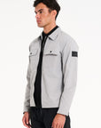 Stelth Overshirt in Ice Grey