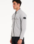 Stelth Overshirt in Ice Grey