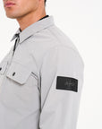 Stelth Overshirt in Ice Grey