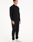 Mento Overshirt in Black